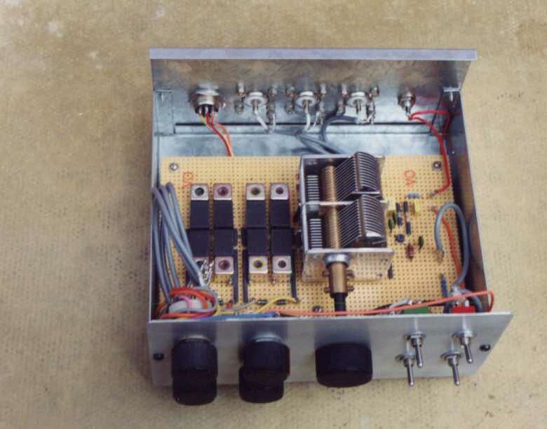 4 Band Double Tuned Preselector finished project