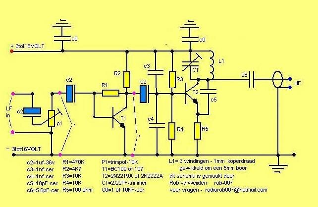 2 Transistor Transmitter