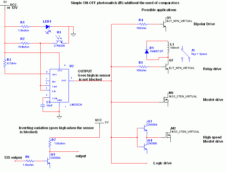 Simple optical switch